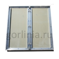 Люк под покраску Гиппократ 1200п*1200 двухдверный стеновой ревизионный