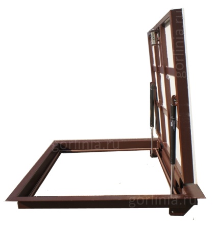 Как выглядит люк Булат 900*900 Бюджет