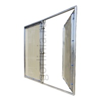 Люк под покраску Гиппократ 800п*800 двухдверный стеновой ревизионный